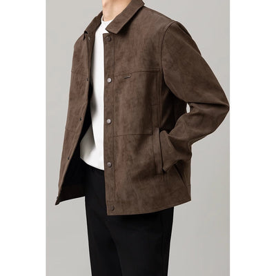 Men’s Short Jacket – Casual Style with a Slightly Mature and Refined Look