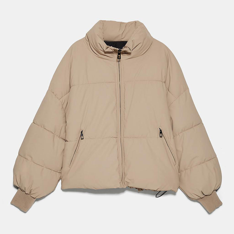 Loose-Fit Cotton Jacket for Women – Trendy and Elegant Style