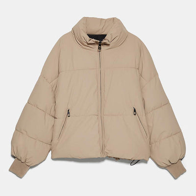 Loose-Fit Cotton Jacket for Women – Trendy and Elegant Style