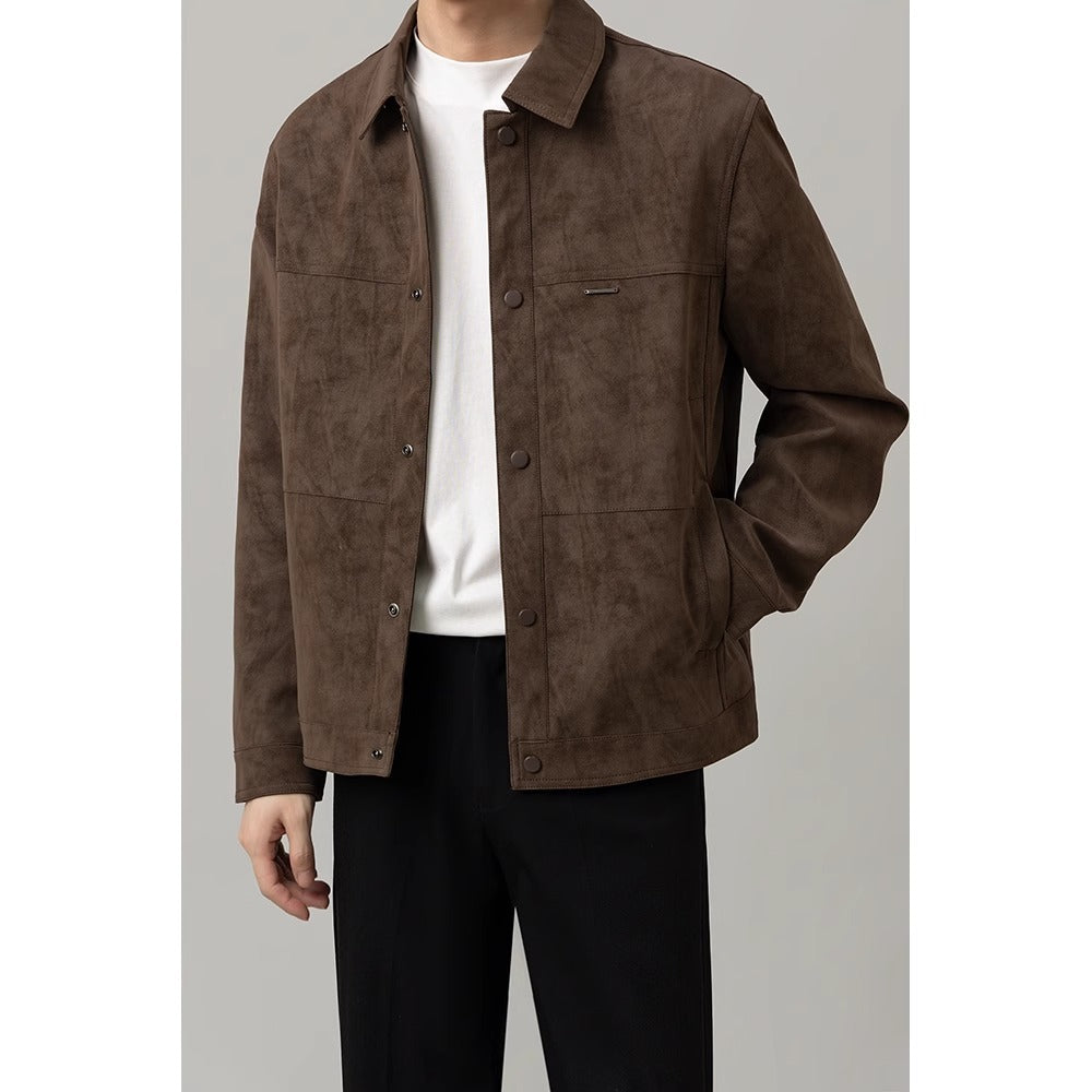 Men’s Short Jacket – Casual Style with a Slightly Mature and Refined Look