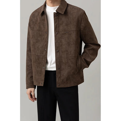 Men’s Short Jacket – Casual Style with a Slightly Mature and Refined Look