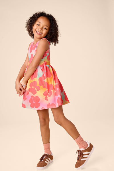 Koko Sleeveless Premium Ballet Dress Rainbow
