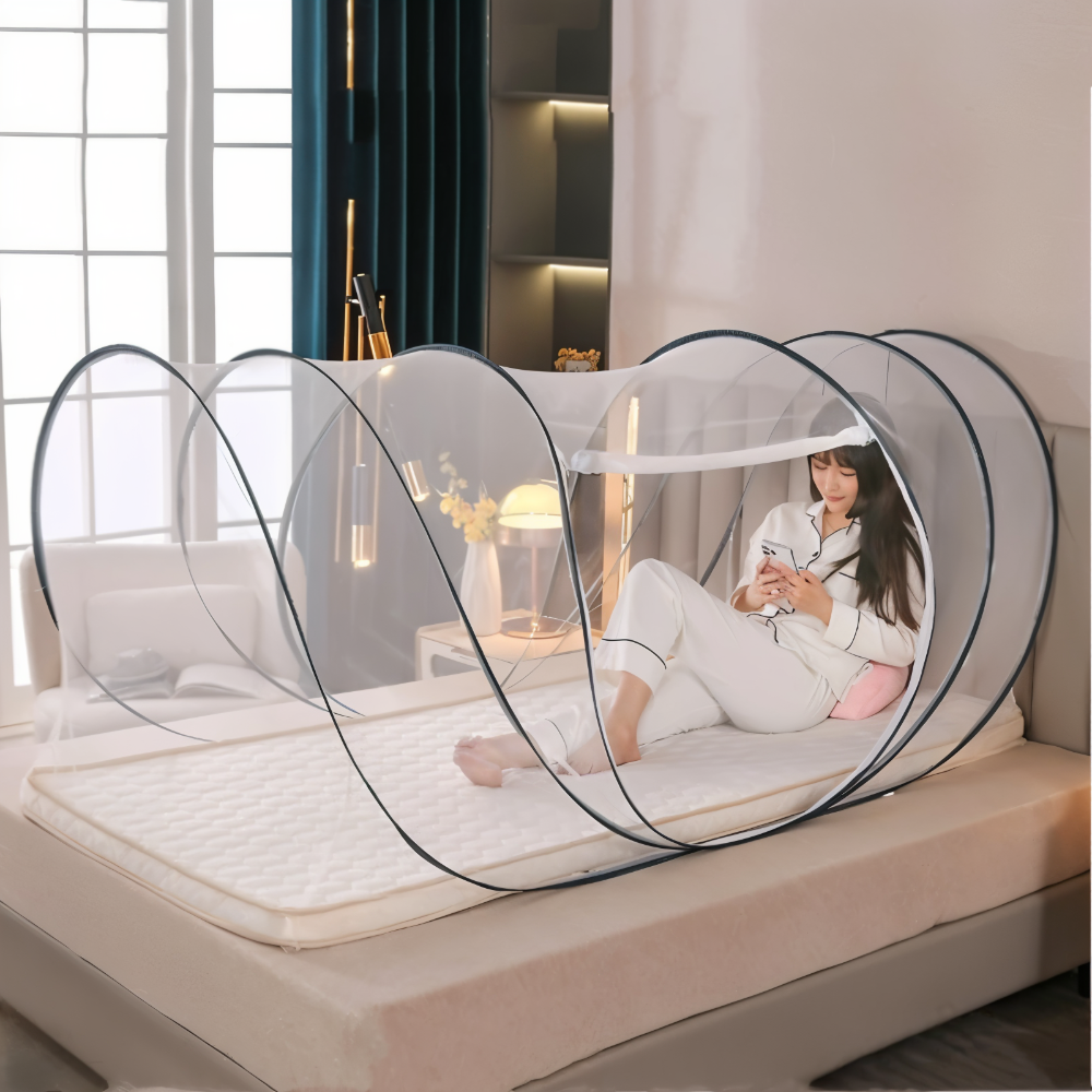 Adjustable Mosquito Net for Bed – Foldable Insect Protection 2