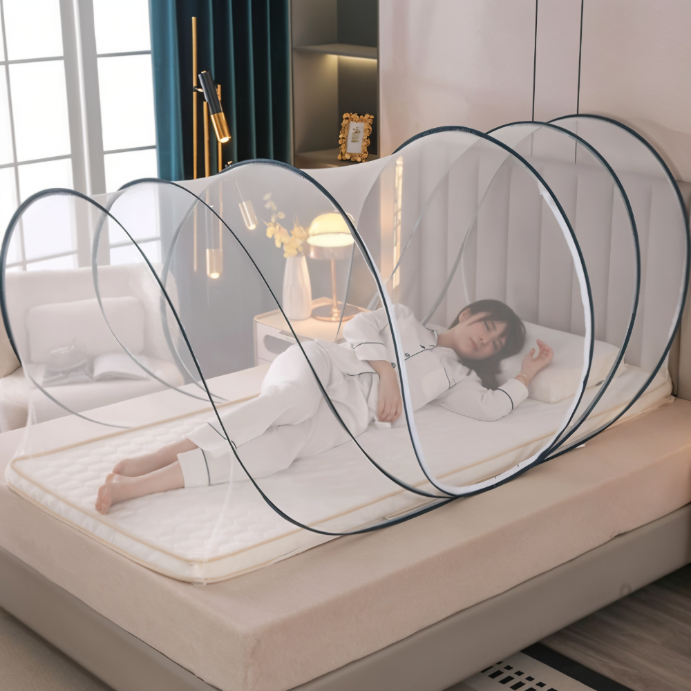 Adjustable Mosquito Net for Bed – Foldable Insect Protection 3