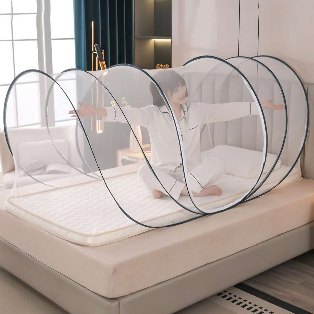 Adjustable Mosquito Net for Bed – Foldable Insect Protection 5