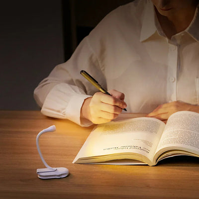 Book Light Clip – Dimmable LED with 360° Rotating Design 3