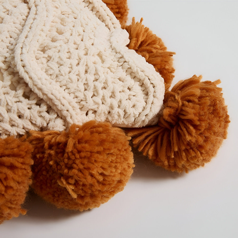 Cushion Cover – Pompom Knit Design 5
