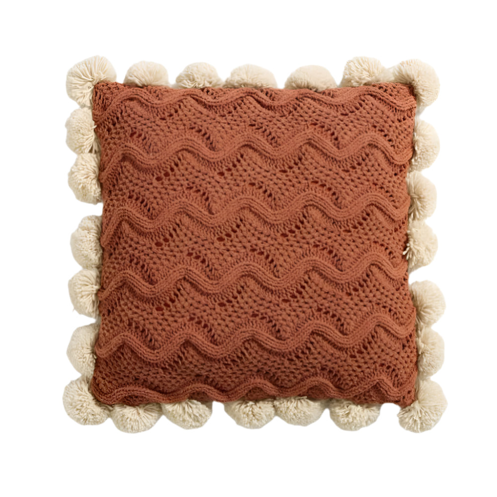 Cushion Cover – Pompom Knit Design 7