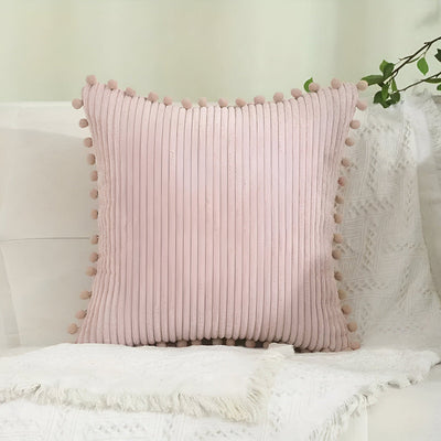 Cushion Covers – Pom Pom Edged Decorative Design 0