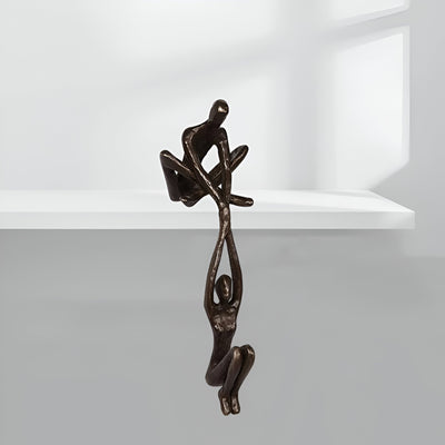 Decorative Sculpture – Man Lifting Woman Figurine for Indoor Display 3