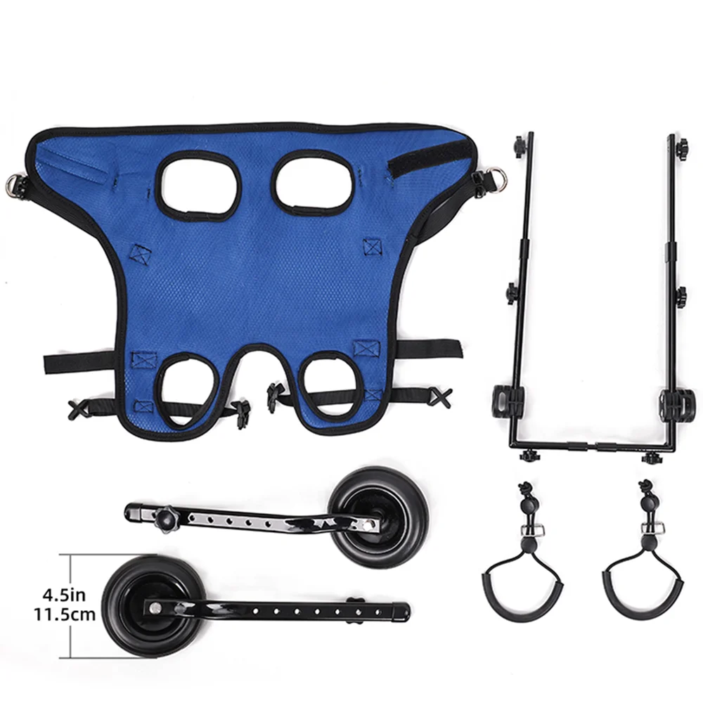 Dog Wheelchair for Back Legs with Adjustable Support for Limited Mobility 1