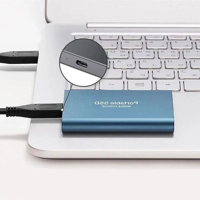 External SSD Drive – Compact Portable Storage with USB 3.1 3