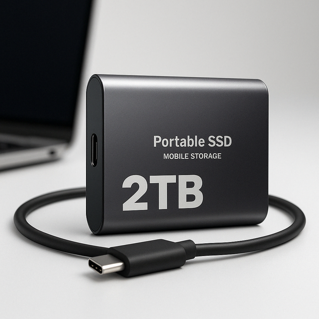 External SSD – Portable Storage for Easy File Access 0