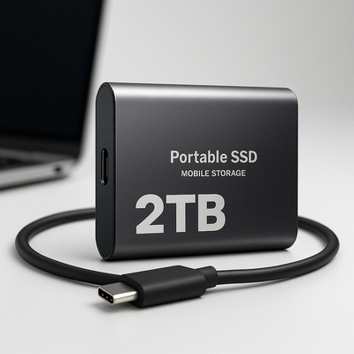External SSD – Portable Storage for Easy File Access 0