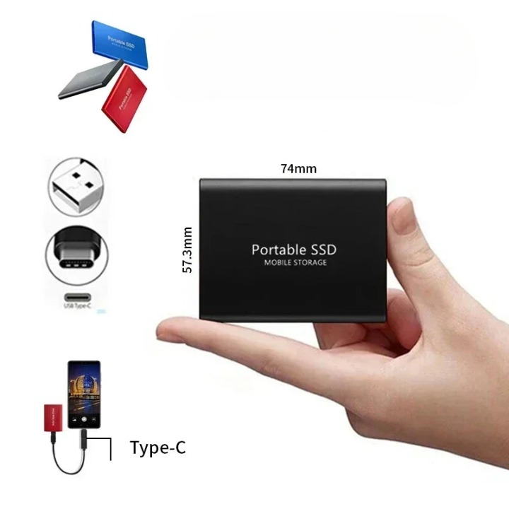 External SSD – Portable Storage for Easy File Access 1