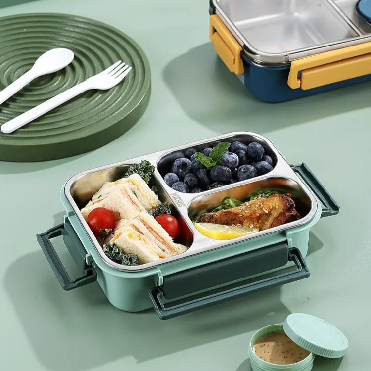 Insulated Food Storage Container – Compact and Secure Design 5