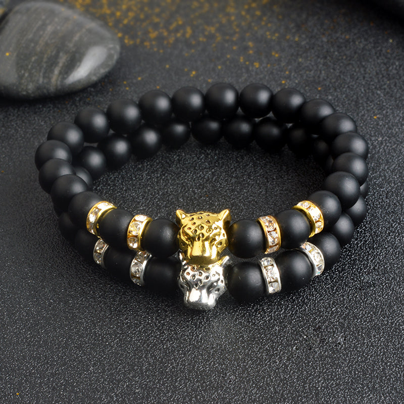 Men’s Bracelet with Panther Design and Adjustable Closure 3