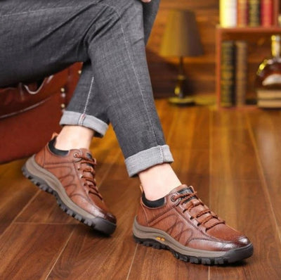 Men's Casual Lace-Up Shoes with Adjustable Fit 5