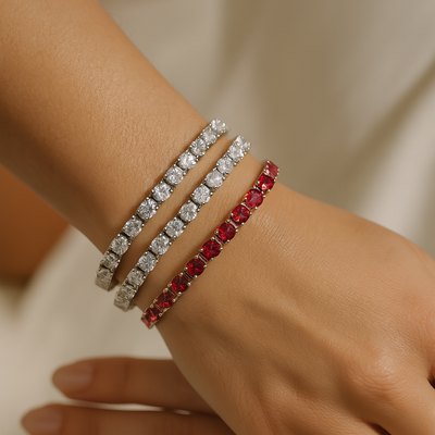 Men’s Chain Bracelet with Geometric Design 7