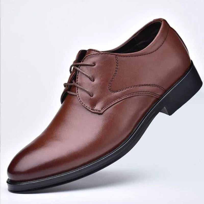 Men’s Classic Style Vegan Leather Shoes 0