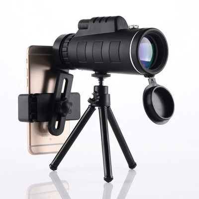 Men's Compact Monocular with Tripod and Smartphone Holder 0