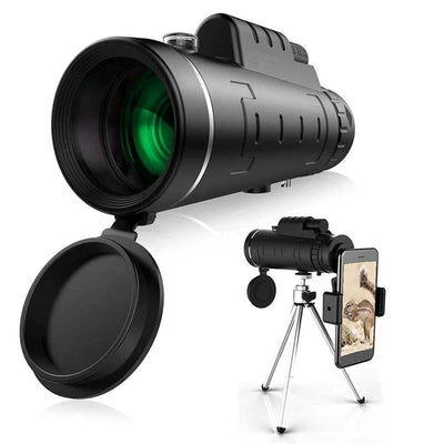 Men's Compact Monocular with Tripod and Smartphone Holder 1