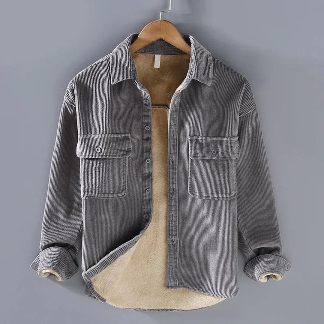 Men’s Corduroy Overshirt Jacket