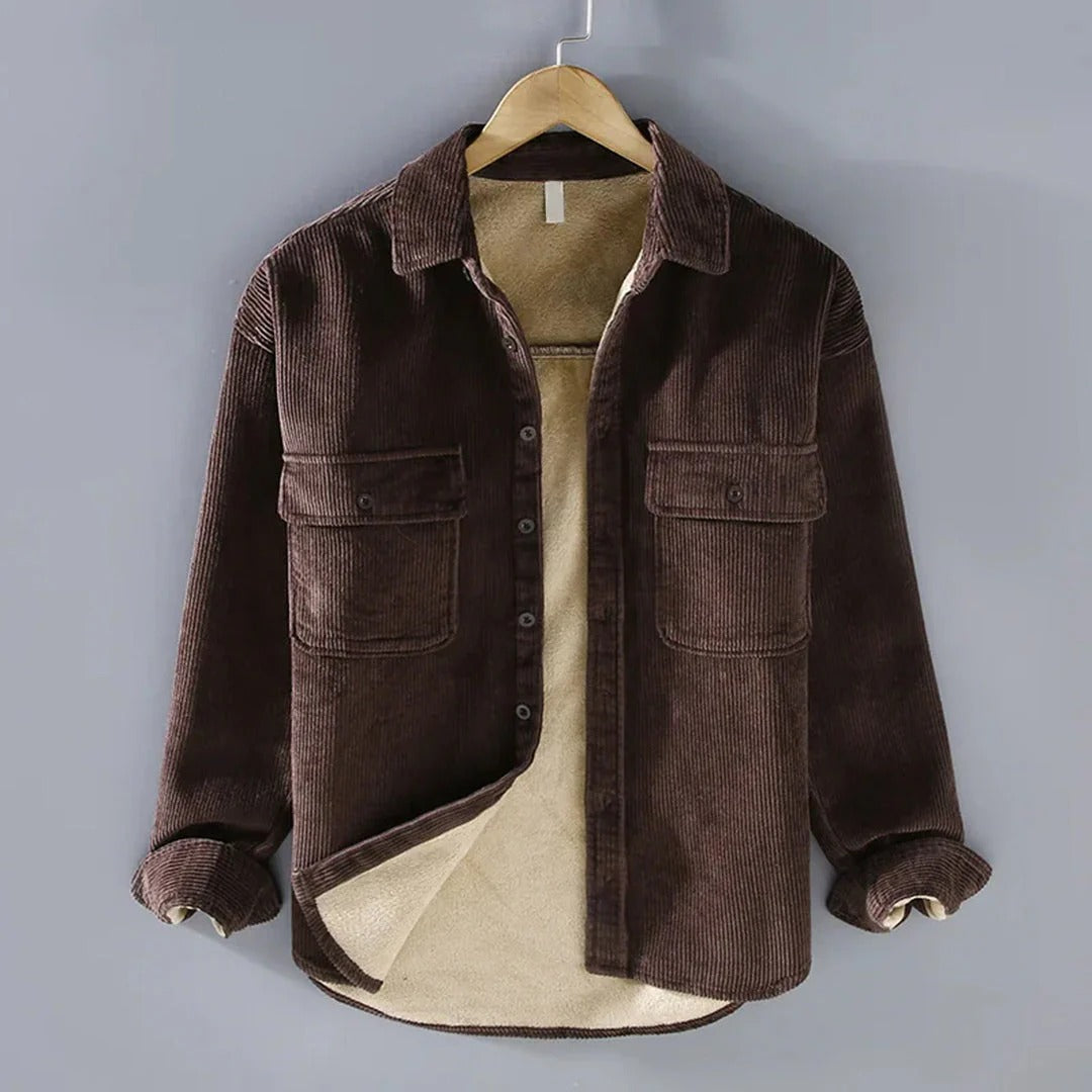Men’s Corduroy Overshirt Jacket