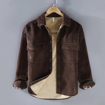 Men’s Corduroy Overshirt Jacket