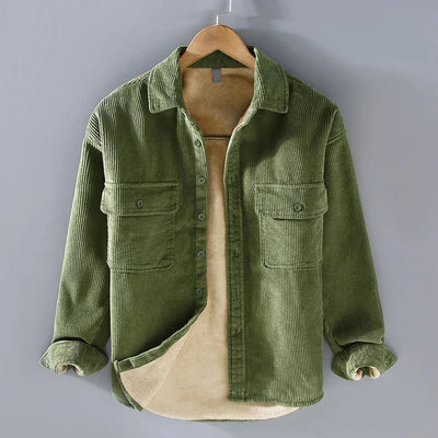 Men’s Corduroy Overshirt Jacket