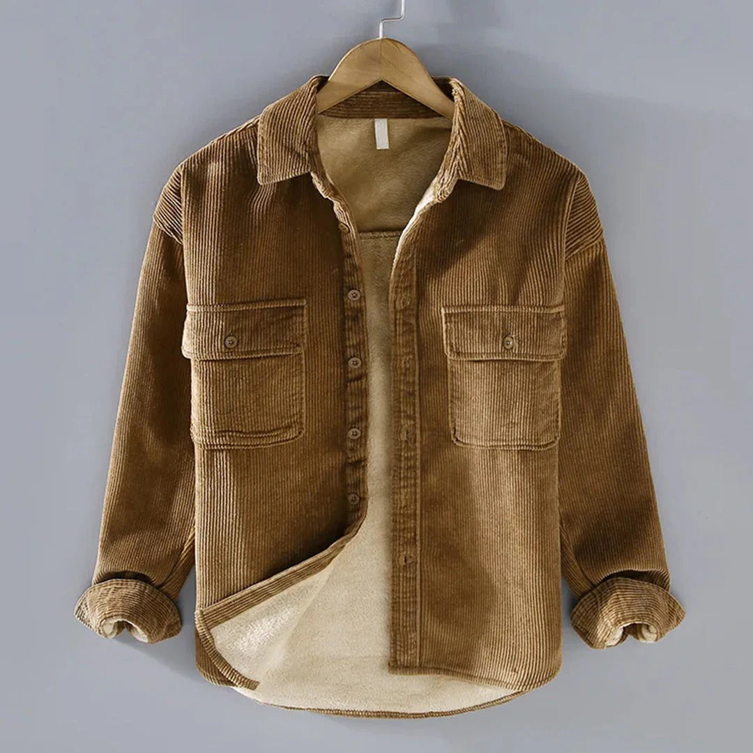 Men’s Corduroy Overshirt Jacket