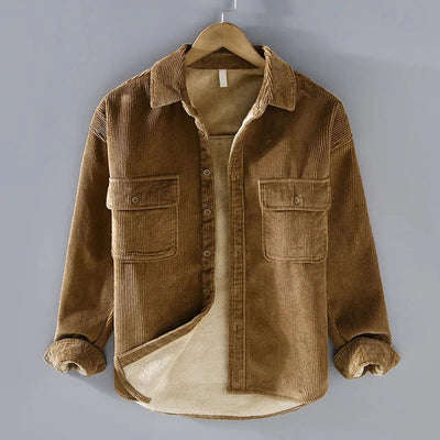 Men’s Corduroy Overshirt Jacket