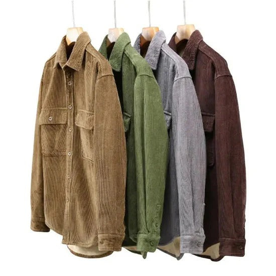 Men’s Corduroy Overshirt Jacket