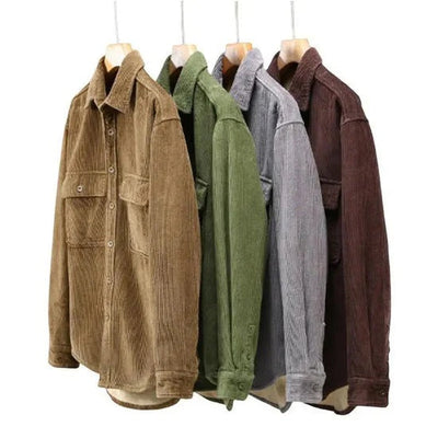 Men’s Corduroy Overshirt Jacket