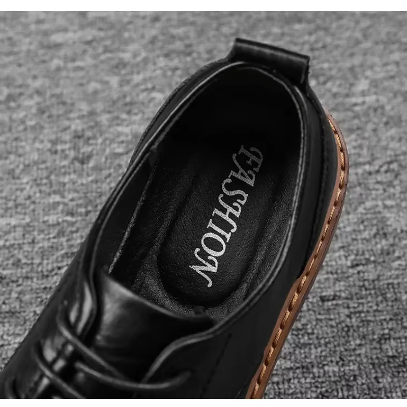 Men's Moc Toe Casual Shoes with Sturdy Sole 7