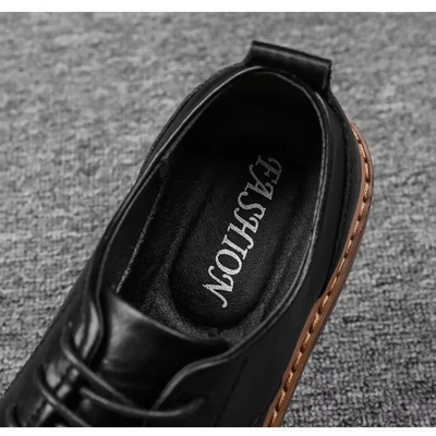 Men's Moc Toe Casual Shoes with Sturdy Sole 7