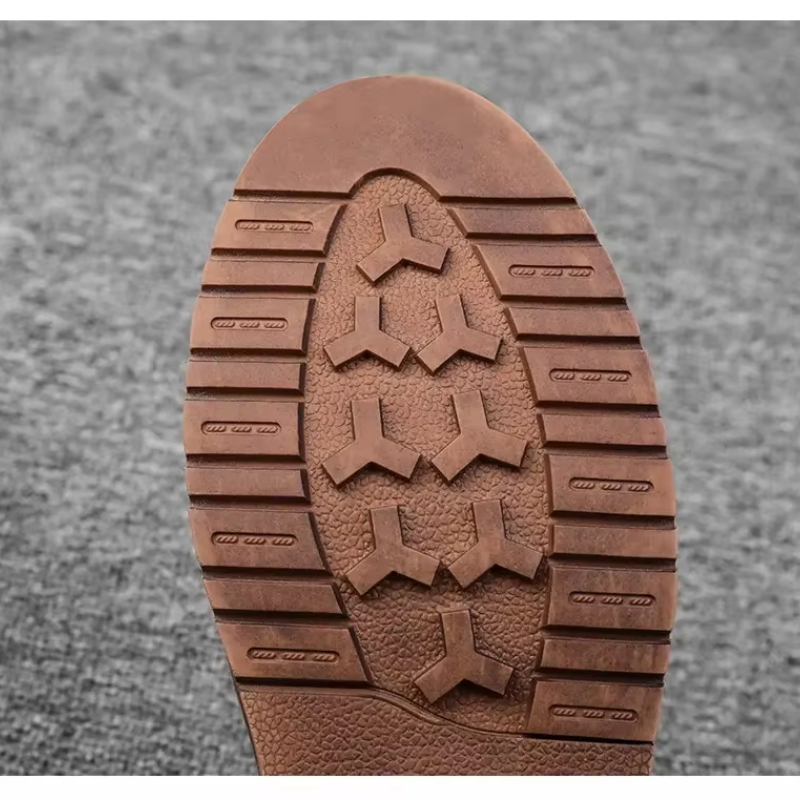 Men's Moc Toe Casual Shoes with Sturdy Sole 8