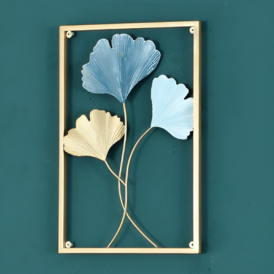 Metal Wall Art – Nature-Inspired Leaf Design for Indoor Decor 3