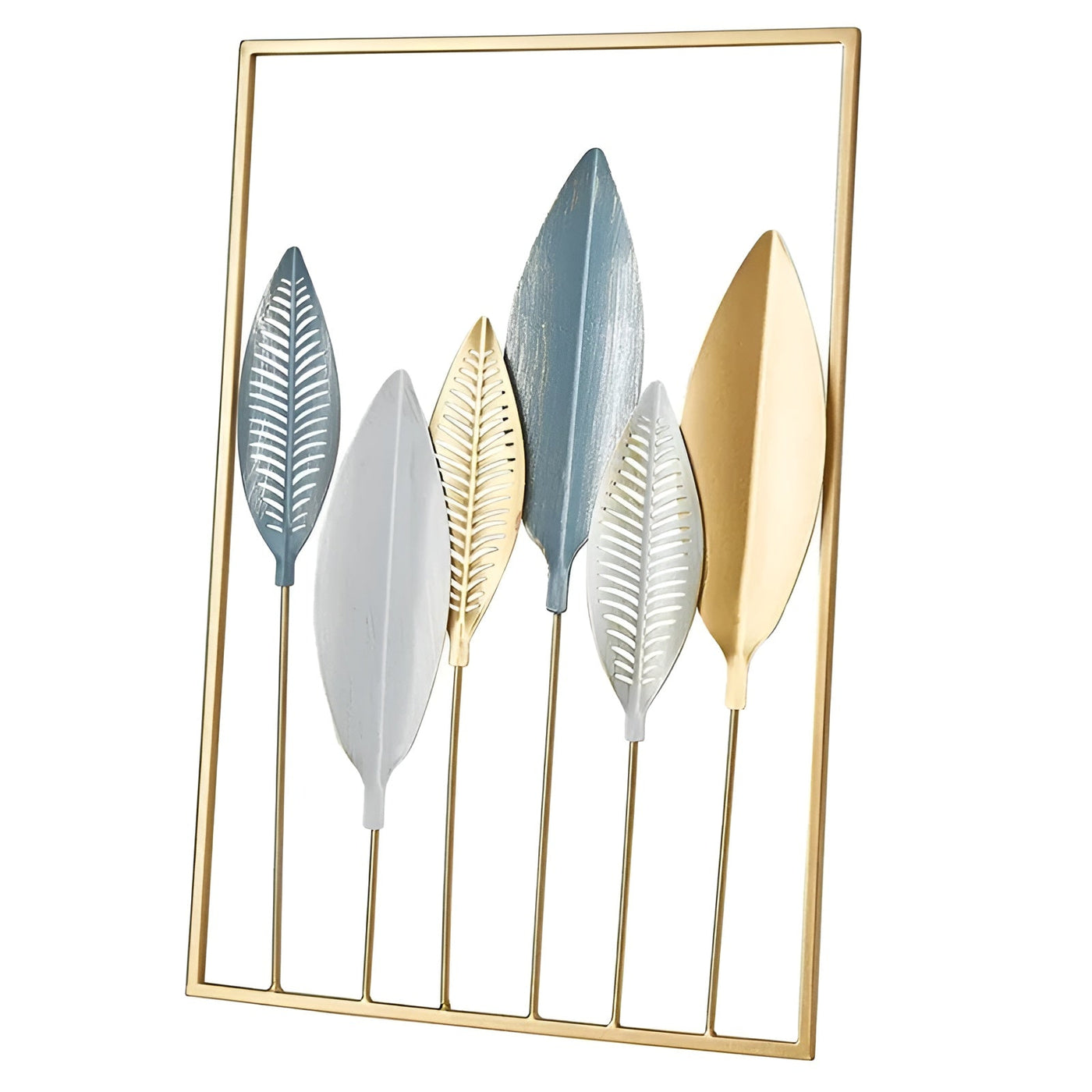 Metal Wall Art – Nature-Inspired Leaf Design for Indoor Decor 4