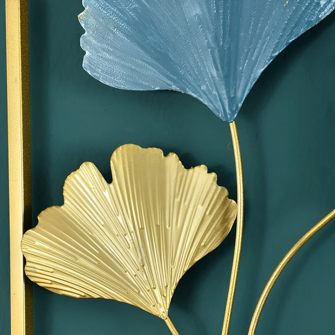 Metal Wall Art – Nature-Inspired Leaf Design for Indoor Decor 6