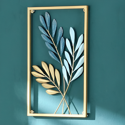 Metal Wall Art – Nature-Inspired Leaf Design for Indoor Decor 7