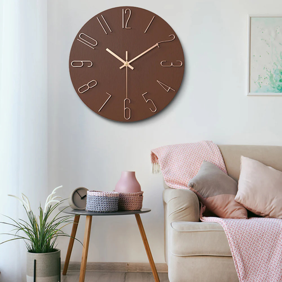 Modern Wall Clock – Minimalist Design with Accurate Timekeeping 1
