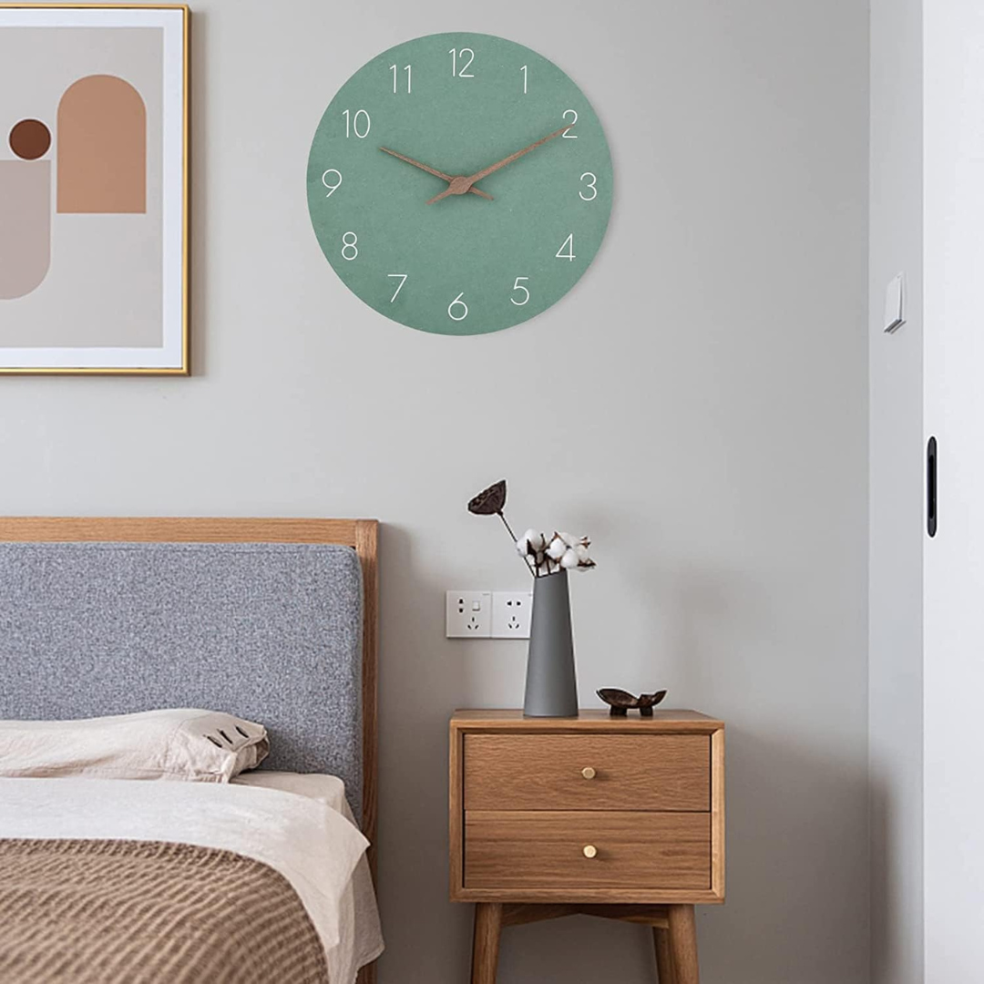Modern Wall Clock – Minimalist Design with Quiet Mechanism 1