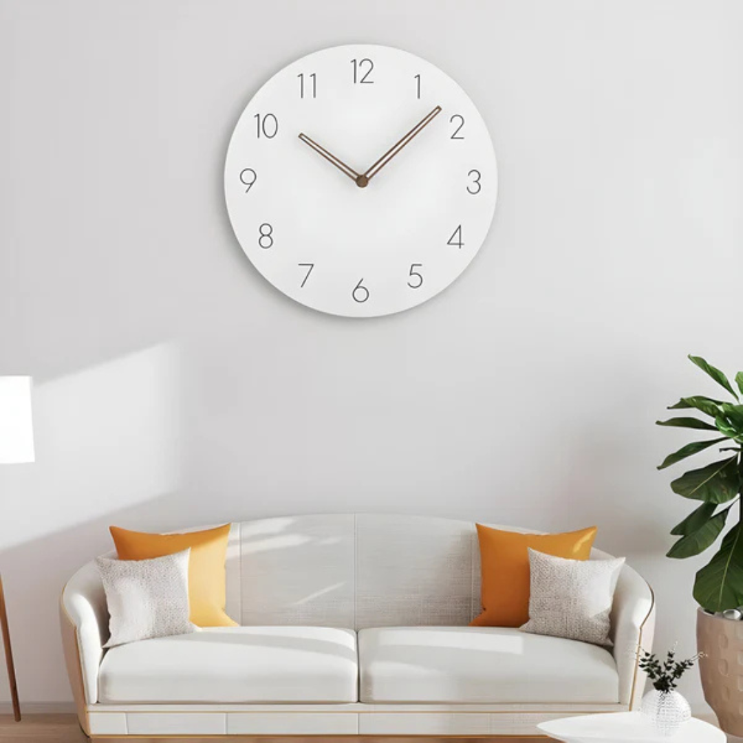 Modern Wall Clock – Minimalist Design with Quiet Mechanism 3