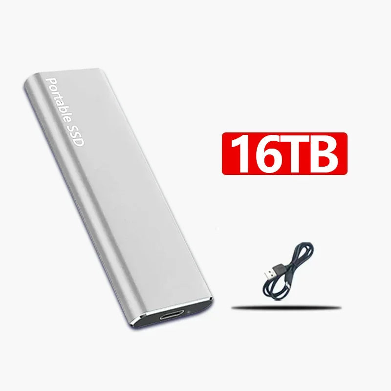 Portable External SSD – High-Speed USB 3.2 Data Storage 10