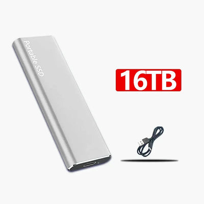 Portable External SSD – High-Speed USB 3.2 Data Storage 10