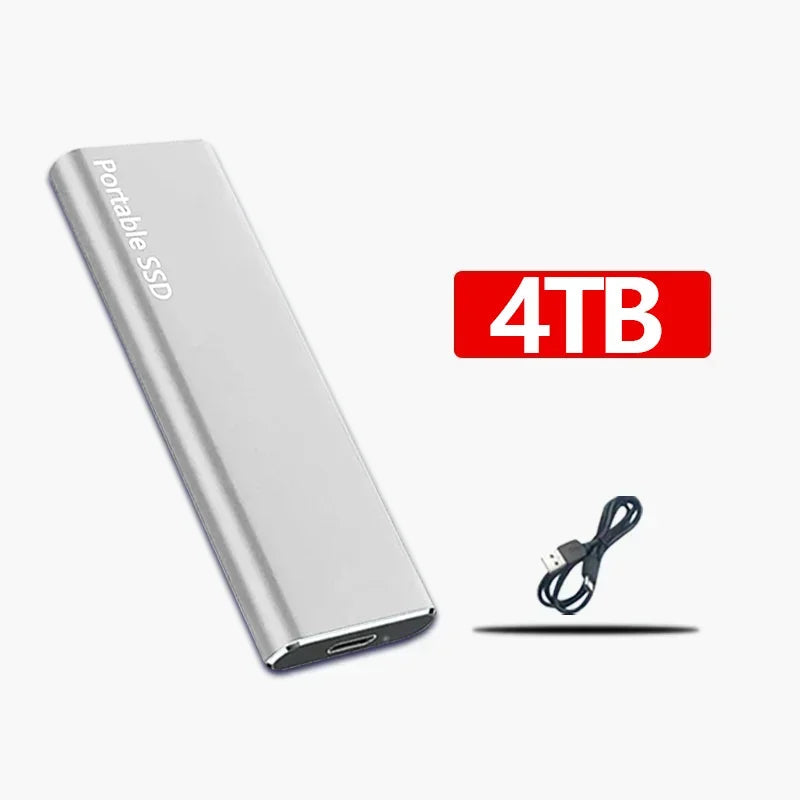 Portable External SSD – High-Speed USB 3.2 Data Storage 12