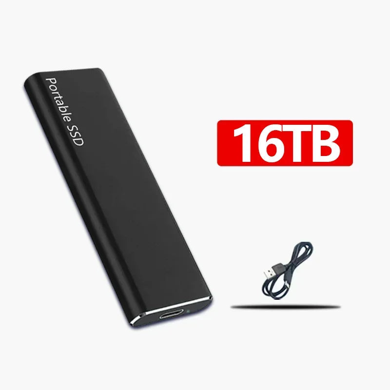 Portable External SSD – High-Speed USB 3.2 Data Storage 2