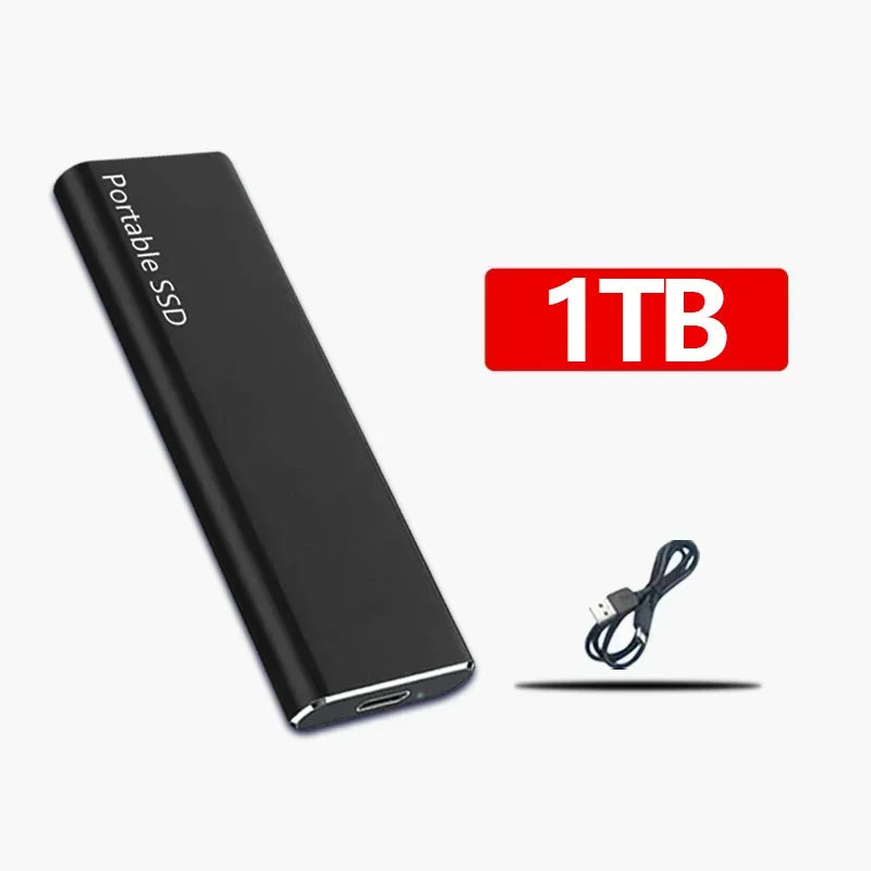 Portable External SSD – High-Speed USB 3.2 Data Storage 4