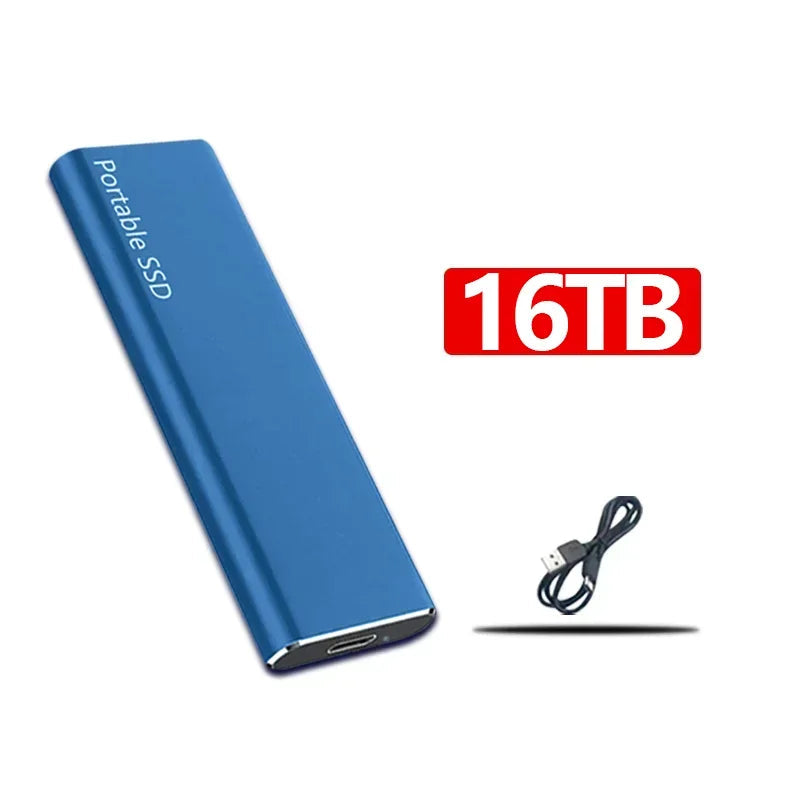 Portable External SSD – High-Speed USB 3.2 Data Storage 5